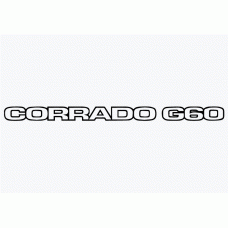 Old Skool Classic Vinyl Sticker: Corrado G60