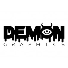 Demon Graphics Brand Sticker 3