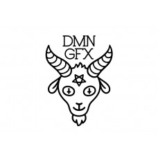 Demon Graphics Brand Sticker 6