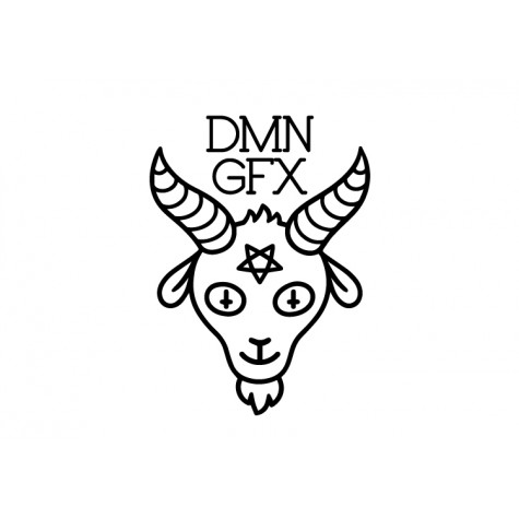 Demon Graphics Brand Sticker 6
