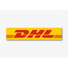 DHL Adhesive Vinyl Sticker