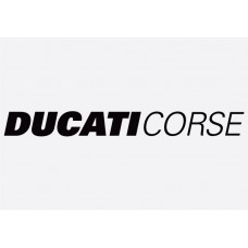 Ducati Corse Adhesive Vinyl Sticker