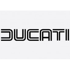 Ducati Badge 2 AdhesiveVinyl Sticker