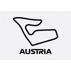 Austria Track Formula 1 Sticker