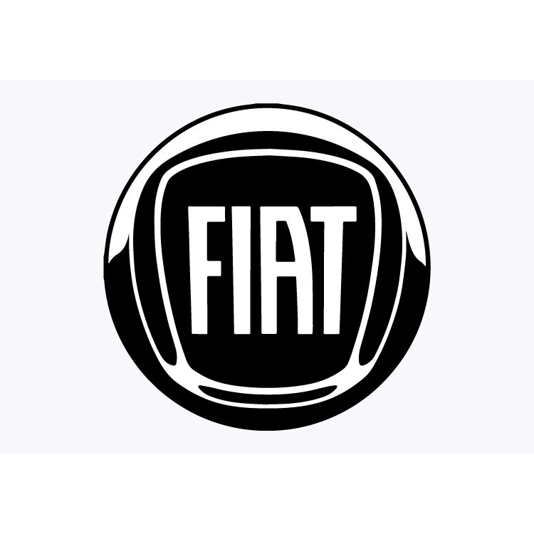 Fiat Badge Adhesive Vinyl Sticker