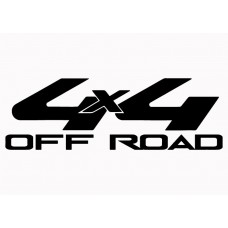Ford 4x4 Off Road Adhesive Vinyl Sticker