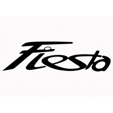 Ford Fiesta Adhesive  Vinyl Sticker