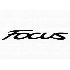 Ford Focus Adhesive Vinyl Sticker