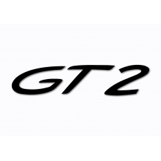 Porsche GT2 Badge Vinyl Sticker