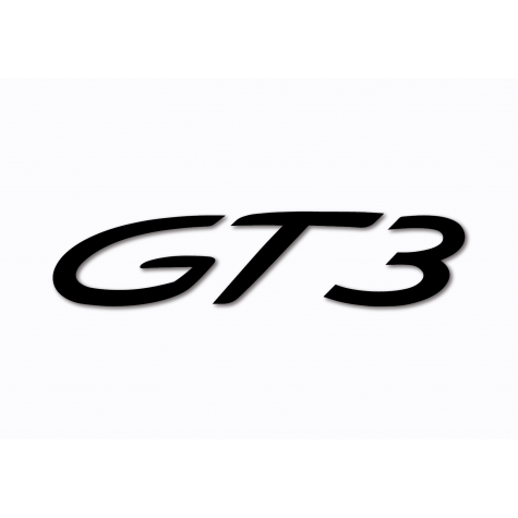 Porsche GT3 Badge Vinyl Sticker