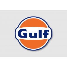 Gulf Full Colour Adhesive Vinyl Sticker