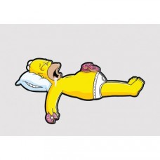 Homer Simpson Full Colour Vinyl Sticker