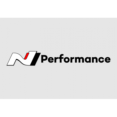 Hyundai N Performance Adhesive Vinyl Sticker