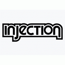 Old Skool Classic Vinyl Sticker: Injection