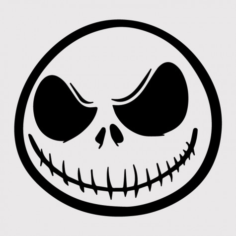 Jack Skeleton Vinyl Sticker