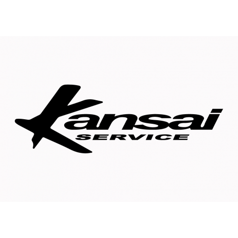 Kansai Service Adhesive Vinyl Sticker