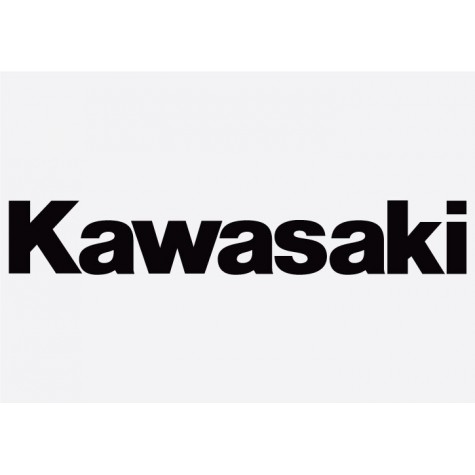 Kawasaki Badge Adhesive Vinyl Sticker