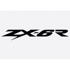 Kawasaki ZX-6R Adhesive Vinyl Sticker