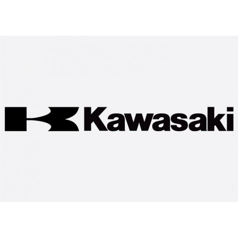 Kawasaki Badge 2 Adhesive Vinyl Sticker