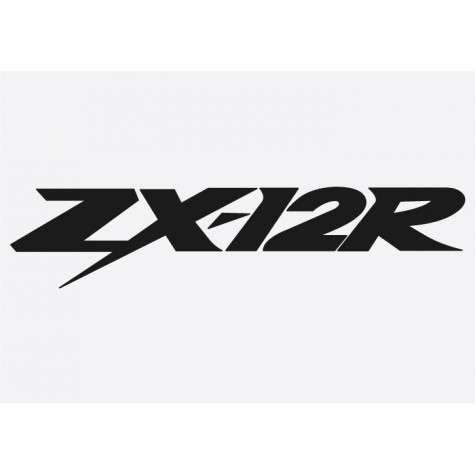 Kawasaki ZX-12R Badge Adhesive Vinyl Sticker