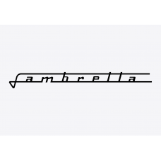 Lambretta Badge 2 Adhesive Vinyl Sticker