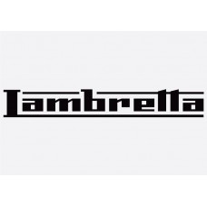 Lambretta Badge Adhesive Vinyl Sticker