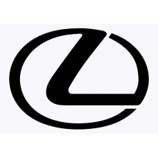 Lexus Badge Adhesive Vinyl Sticker #3