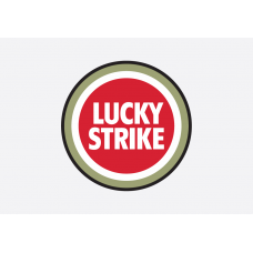 Lucky Strike Adhesive Vinyl Sticker