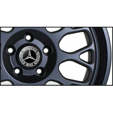 Mercedes Classic Gel Domed Wheel Badges (Set of 4)