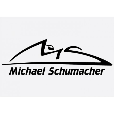 Michael Schumacher Logo Formula 1 Sticker