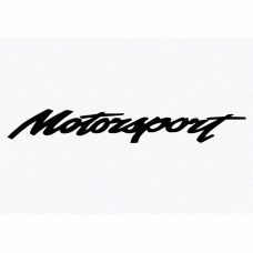 Old Skool Classic Vinyl Sticker: Motorsport