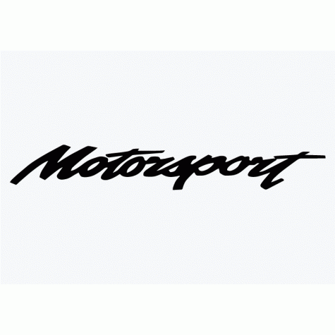 Old Skool Classic Vinyl Sticker: Motorsport