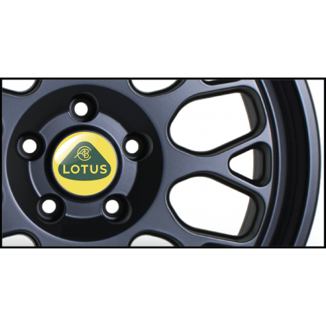 Lotus Gel Domed Wheel Badges 2019 - (Set Of 4)