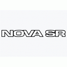 Old Skool Classic Vinyl Sticker: Nova SR