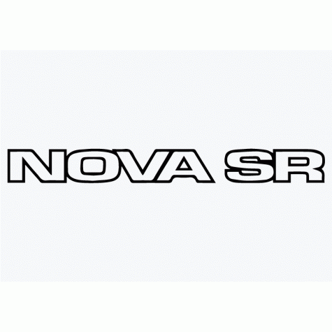 Old Skool Classic Vinyl Sticker: Nova SR