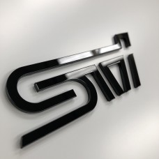 Subaru STI 3D Perspex Badge (From 5")