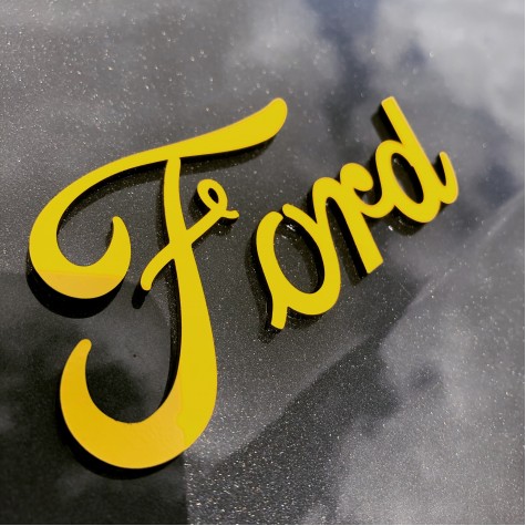 Ford 3D Perspex Badge (From 5")