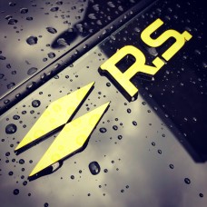 Renault RS 3D Perspex Badge (From 5")