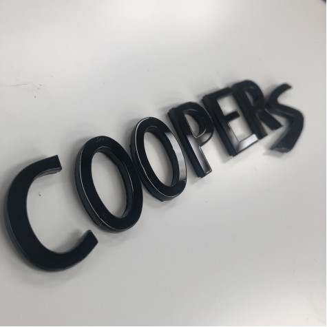 Mini Cooper S 3D Perspex Badge (From 5")