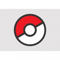 Pokeball Full Colour Vinyl Sticker