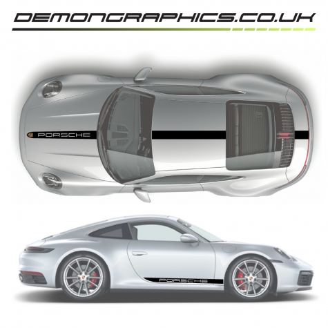 Porsche Stripe Kit #3 Vinyl Graphics