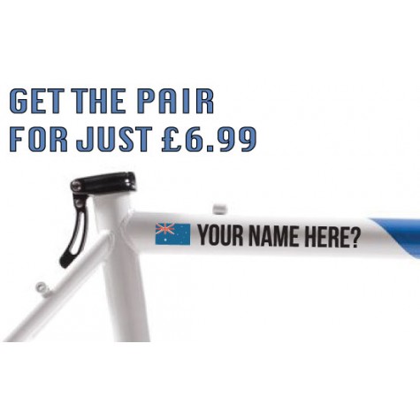 Australia Cycling Tag £6.99 for both sides