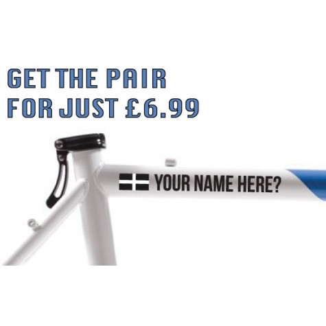 Cornwall Cycling Tag £6.99 for both sides