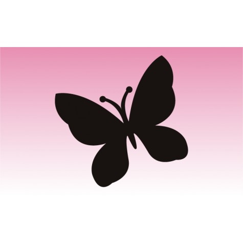 Butterfly 1 Girly Sticker