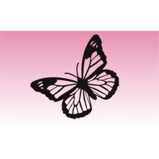 Butterfly 3 Girly Sticker