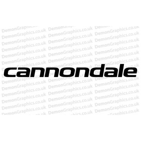 Cannondale Vinyl Sticker