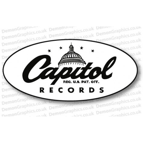 Capitol Records 1 Sticker
