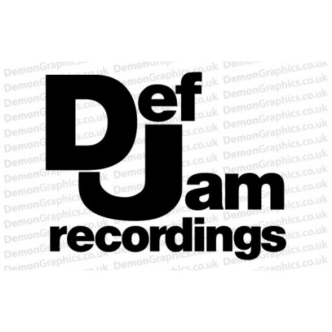 Def Jam Recordings Sticker