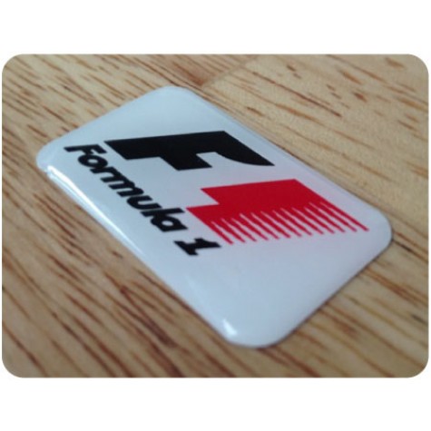 Formula 1 Domed Badge