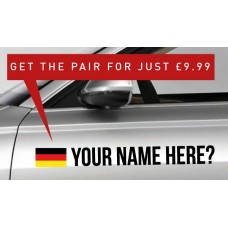 Germany Rally Tag £9.99 for both sides